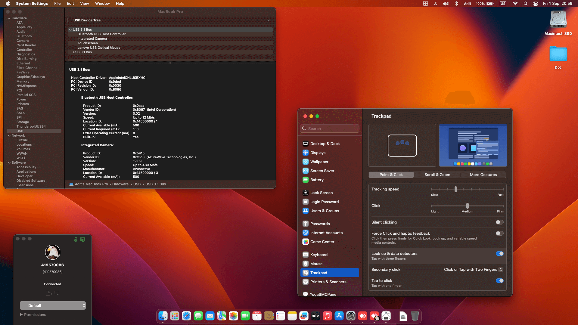 Lenovo Thinkpad X390 Touchscreen [WhiskeyLake   Intel UHD 620 + I2C]   OpenCore 1